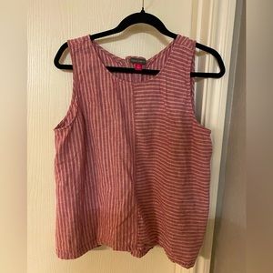 XL tunic-like cutoff sleeved